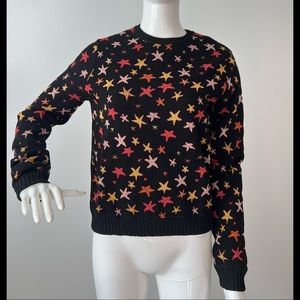 RED VALENTINO Star Knit Sweater